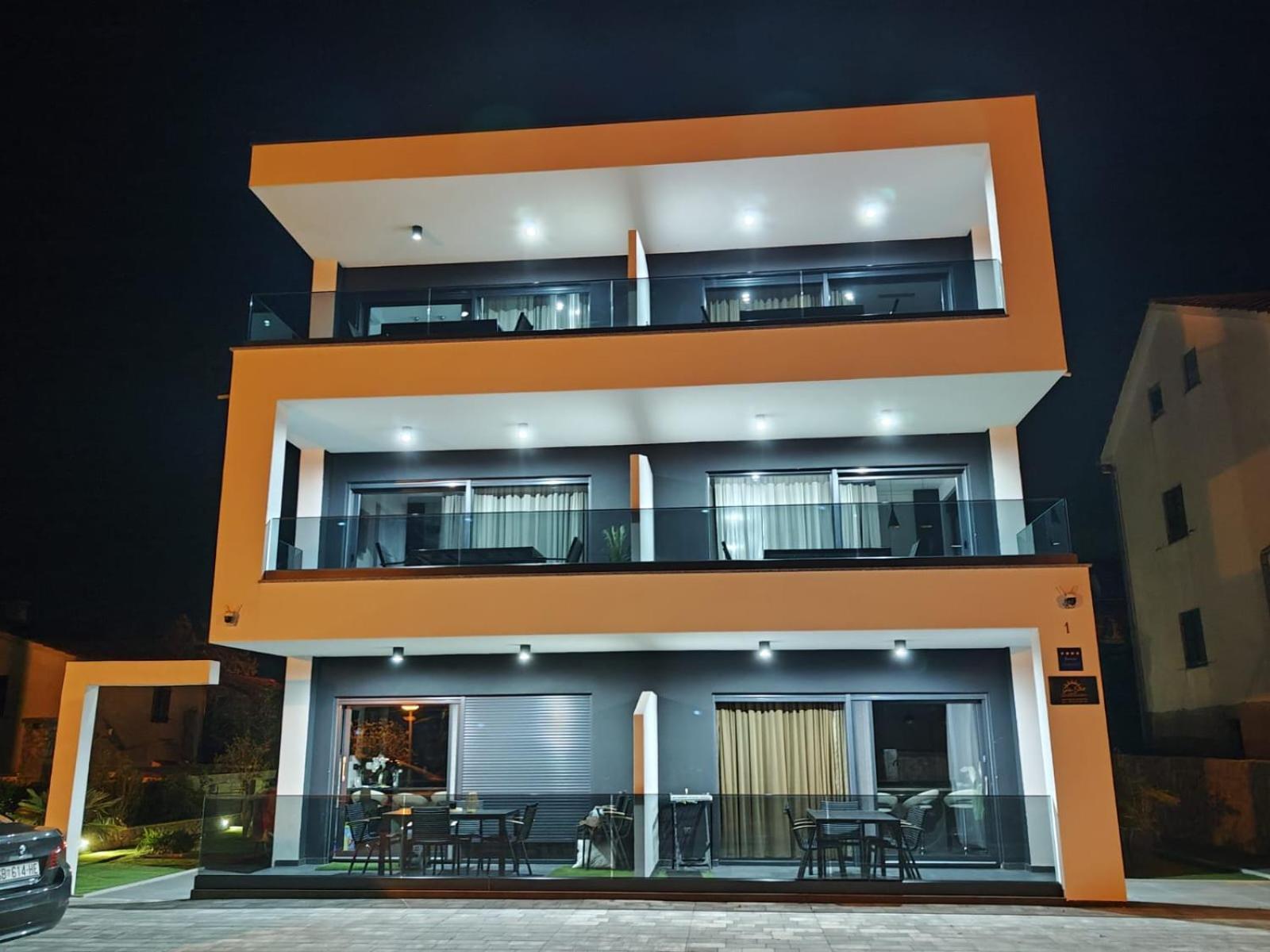 Golden Sunset Apartman Njivice Szoba fotó